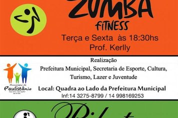 Aulas de Zumba e Pilates